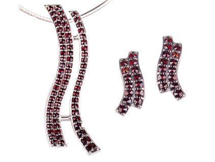 Czech garnet Set 75 (Set 75)