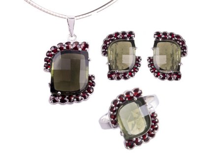 Czech garnet Set 76 (Set 76)