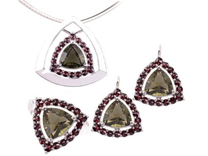 Czech garnet Set 130 (Set 130)