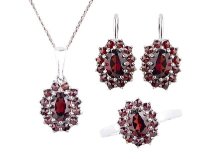 Czech garnet Set 109 (Set 109)