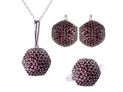 Czech garnet Set 117 (Set 117)