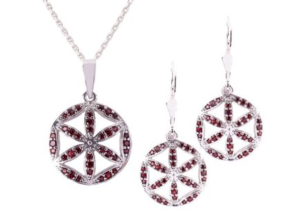 Czech garnet Set 141 (Set 141)