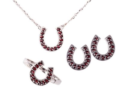 Czech garnet Set 134 (Set 134)