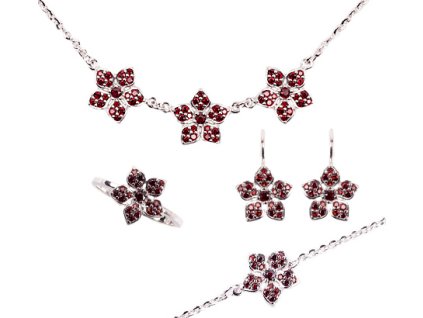 Czech garnet Set 140 (Set 140)