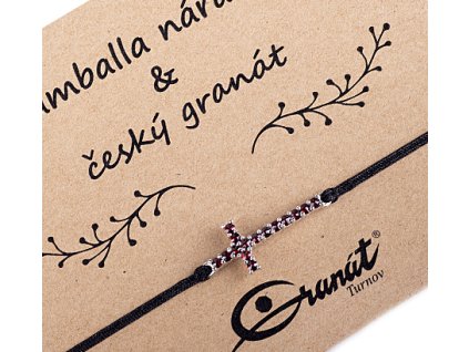 náramek Shamballa - křížek (6670575-3)