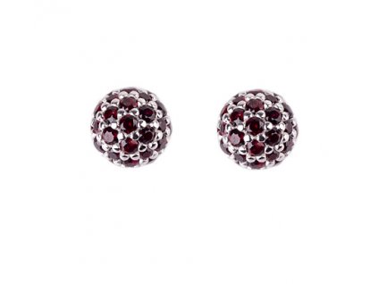 Czech garnet earrings (6371491)