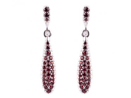 Czech garnet earrings (6371478)