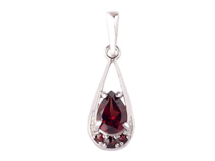 Czech garnet pendant (6470786)