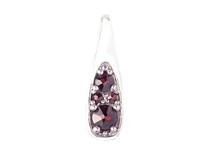 Czech garnet pendant (6470626 Z)