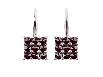 Czech garnet earrings (6370934)