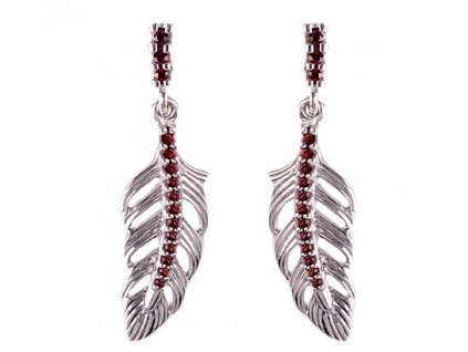 Czech garnet earrings (6371469)