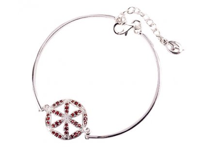 Czech garnet bracelet (6670559)