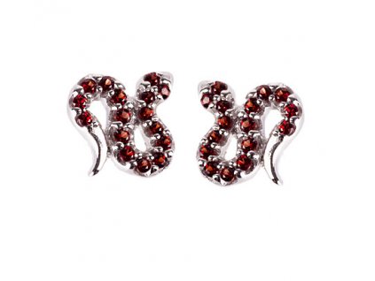 Czech garnet earrings (6371499)