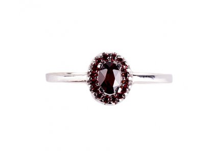 Czech garnet ring (6271120)