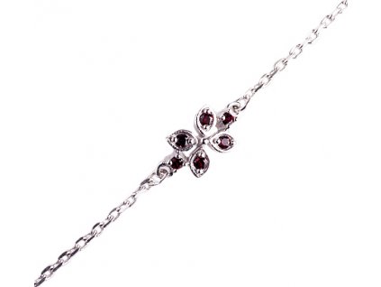 Czech garnet bracelet (6670593)