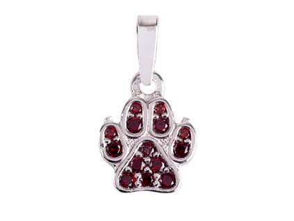 Czech garnet pendant (6471472)