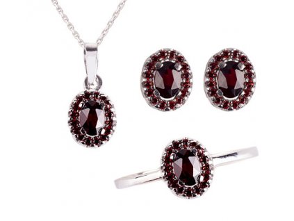 Czech garnet Set 159 (Set 159)