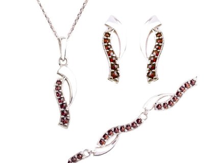 Czech garnet Set 160 (Set 160)