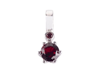 Czech garnet pendant (6471487)