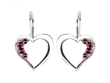 Czech garnet earrings (6371351)