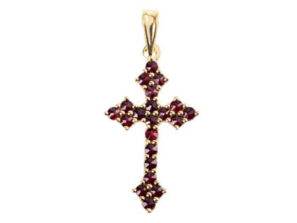 Czech garnet pendant (2470255)