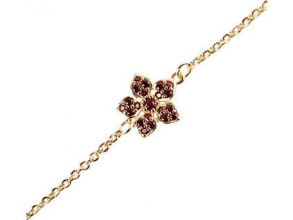 Czech garnet bracelet (2670547)