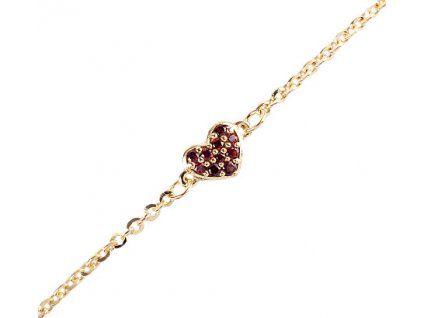 Czech garnet bracelet (2670555)