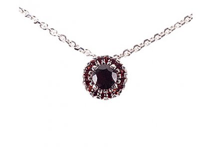 Czech garnet necklace (6770989)