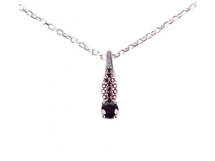 Czech garnet necklace (6770991)