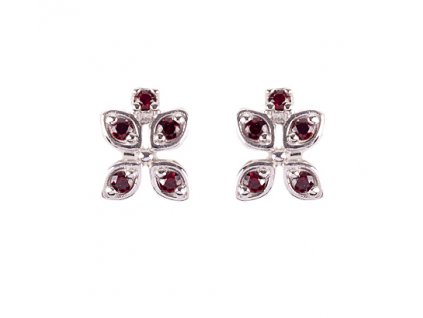 Czech garnet earrings (6371507)