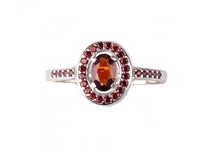 Czech garnet ring (6271122)