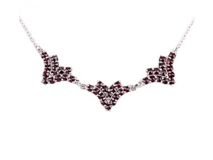 Czech garnet necklace (6770353)