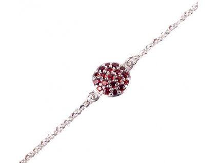 Czech garnet bracelet (6670597)