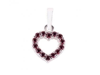 Czech garnet pendant (6471531)