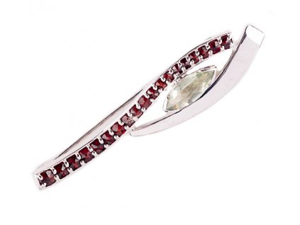 Czech garnet brooch (v6570751)