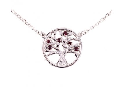 Czech garnet necklace (6770999)