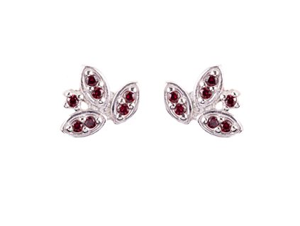 Czech garnet earrings (6371508)