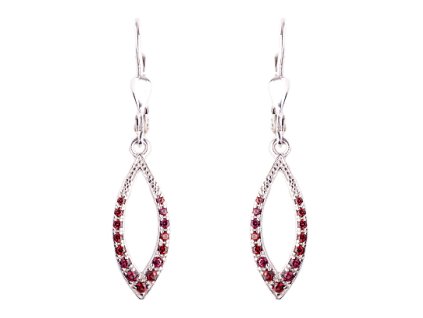 Czech garnet earrings (6371520)