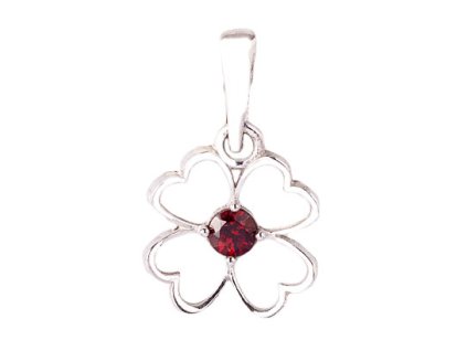 garnet pendant (1215)