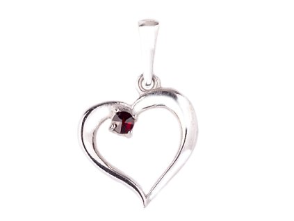 garnet pendant (1379)
