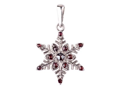 garnet pendant (1173)