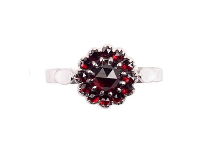 Czech garnet ring (6270771)