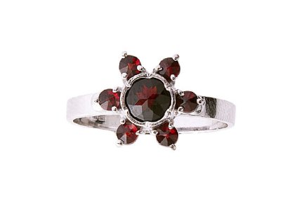 Czech garnet ring (6271030)