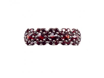 Czech garnet ring (6271091)