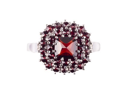 Czech garnet ring (6270119)