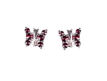 Czech garnet earrings (6371200)