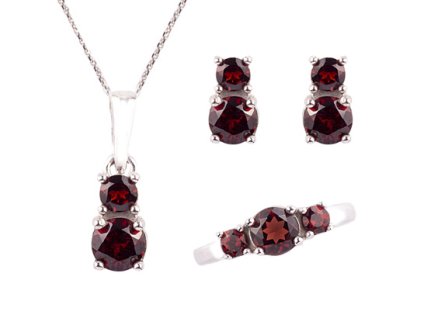 Czech garnet Set 94 (Set 94)