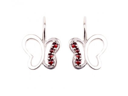 Czech garnet earrings (6371359)