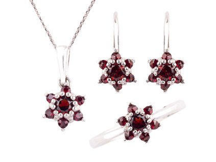 Czech garnet Set 125 (Set 125)