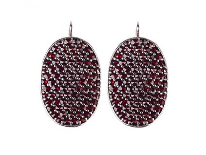Czech garnet earrings (6370418)